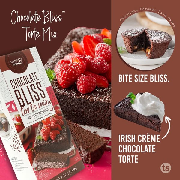 Gluten free Chocolate Cake – Chocolate Bliss Torte Mix